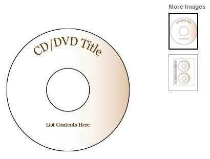 dvd cover template for word